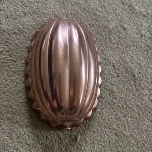Jello Copper Oval Mold 2 1/2 Cups